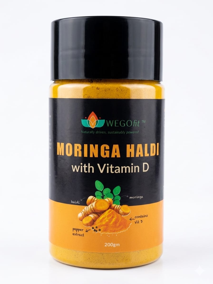 Health Supplement - Turmeric with Moringa and Vitamin D powder